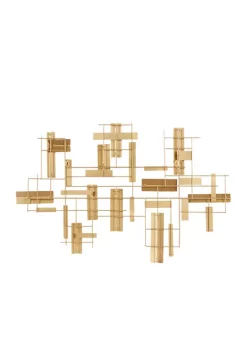 Best Sale ❤️ Contemporary Metal Wall Decor by Monroe Lane 🧨 -Monroe Lane Sales Belk 9903