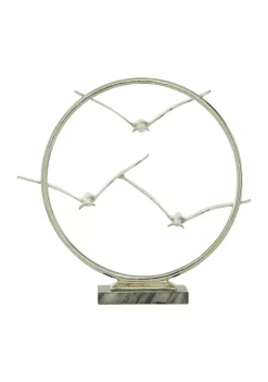 Best deal 🛒 Glam Aluminum Sculpture by Monroe Lane 👏 -Monroe Lane Sales Belk 9909