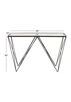 Cheap 👍 Modern Metal Console Table by Monroe Lane 🔥 -Monroe Lane Sales Belk 9915
