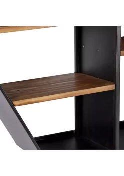 Hot Sale 👏 Industrial Wood Wall Shelf by Monroe Lane 🔥 -Monroe Lane Sales Belk 9973