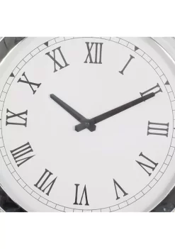 Buy 🌟 Glam Wood Wall Clock by Monroe Lane 🔔 -Monroe Lane Sales Belk 9996